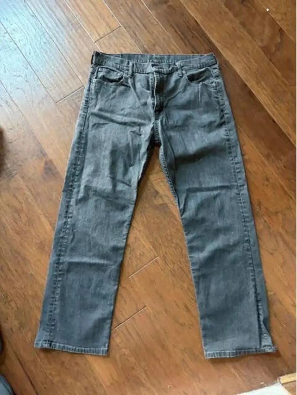 Levi's 569 Men's Loose Straight Fit Jeans, Gray, Size 36x32